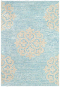 Safavieh Soho Soh724A Turquoise / Yellow Geometric Area Rug