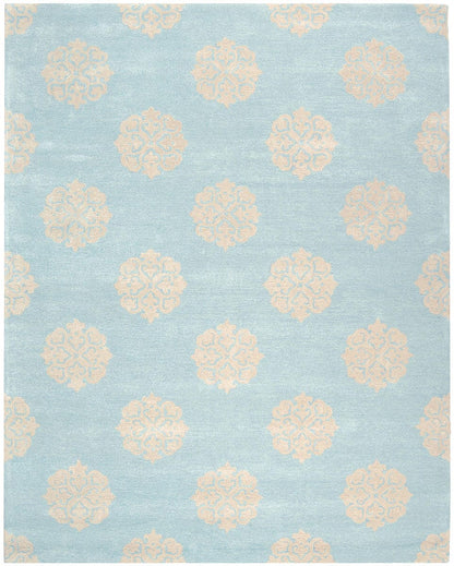 Safavieh Soho Soh724A Turquoise / Yellow Geometric Area Rug