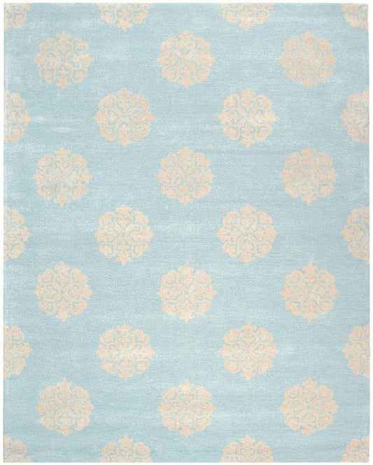 Safavieh Soho Soh724A Turquoise / Yellow Geometric Area Rug