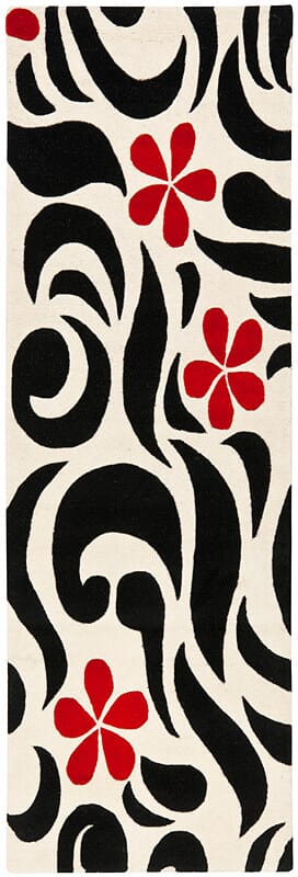 Safavieh Soho Soh725A Ivory / Black Area Rug