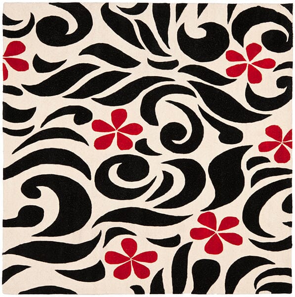 Safavieh Soho Soh725A Ivory / Black Area Rug