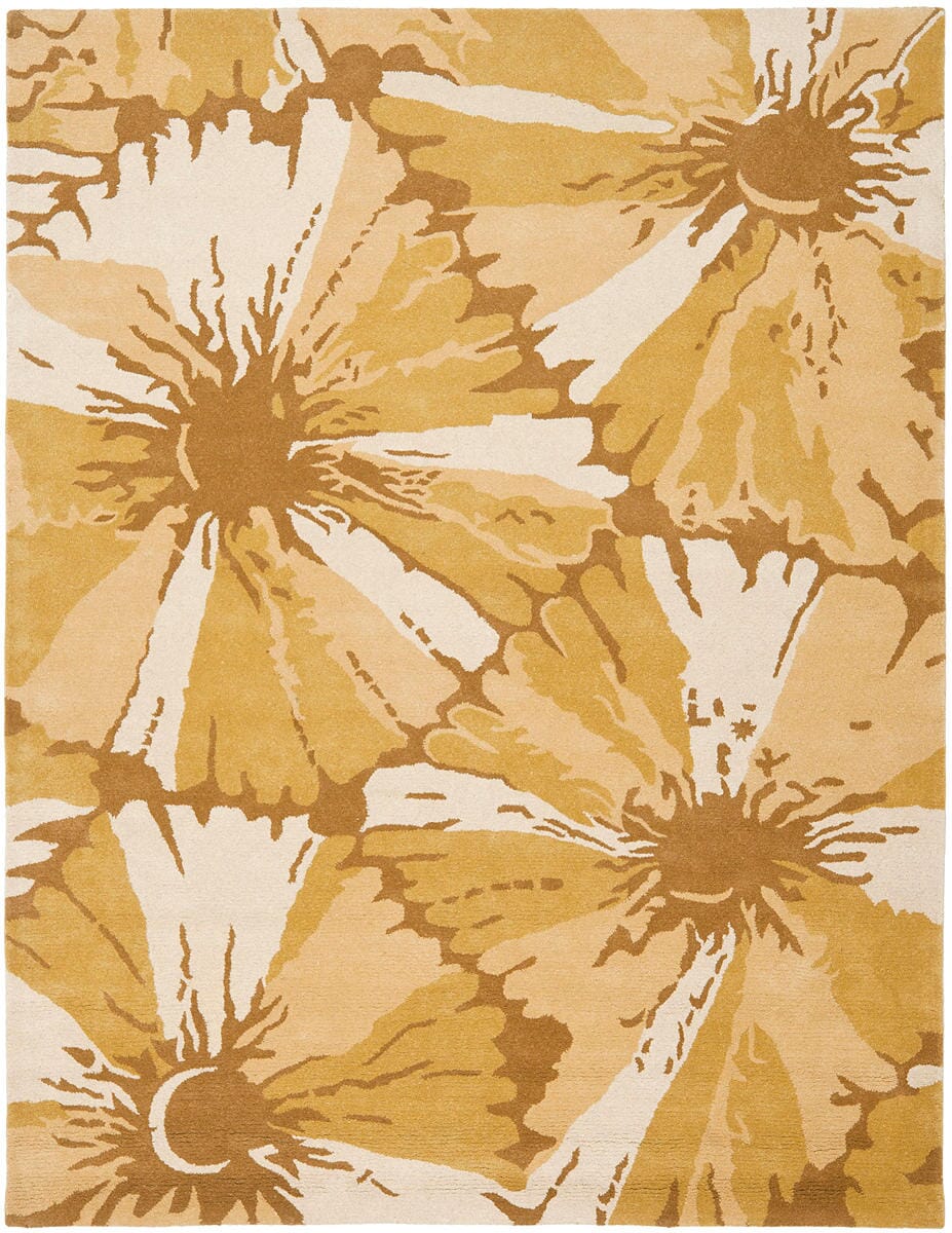 Safavieh Soho Soh729C Gold / Ivory Floral / Country Area Rug