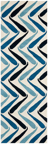 Safavieh Soho Soh731A Ivory / Blue Rugs.