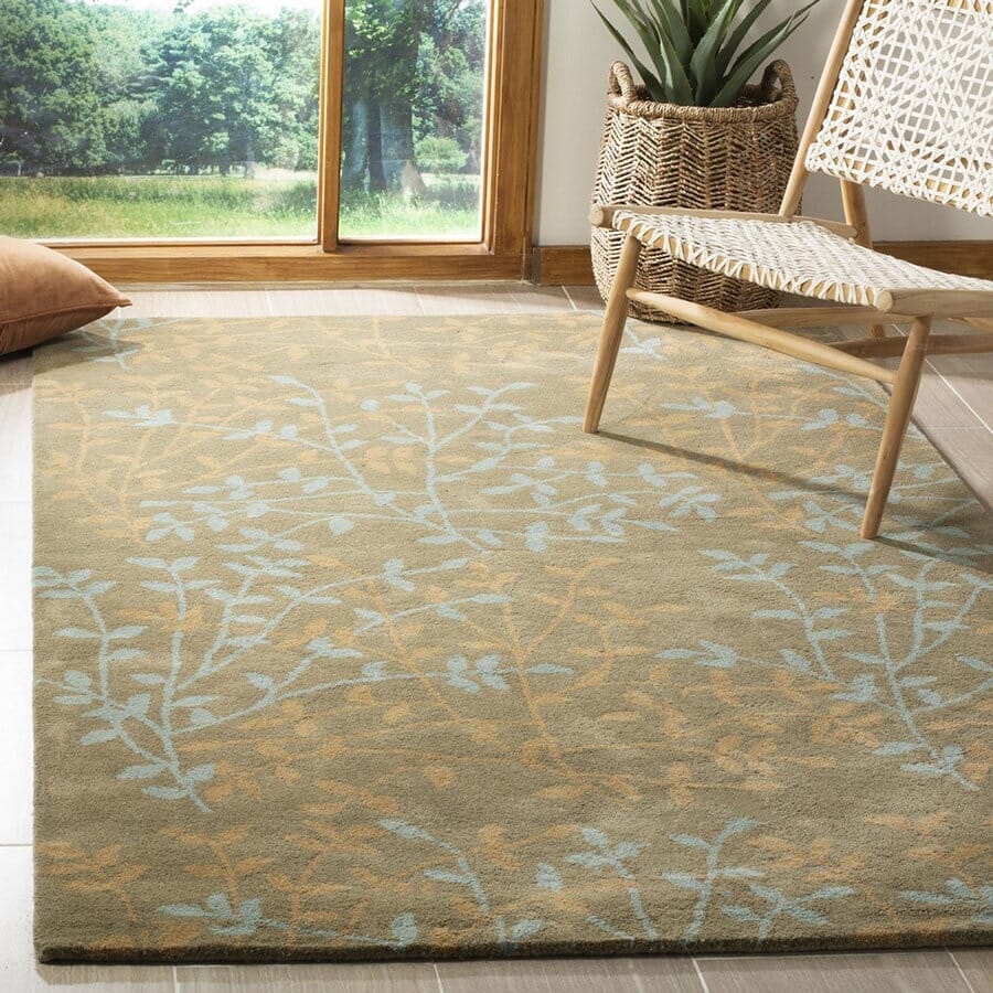 Safavieh Soho Soh733D Light Brown / Multi Floral / Country Area Rug