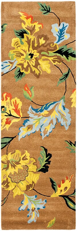 Safavieh Soho Soh735A Brown / Multi Floral / Country Area Rug