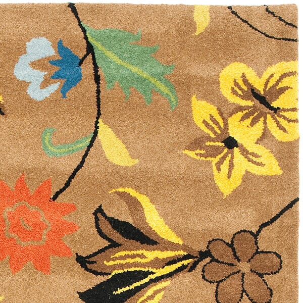 Safavieh Soho Soh736A Brown / Multi Floral / Country Area Rug