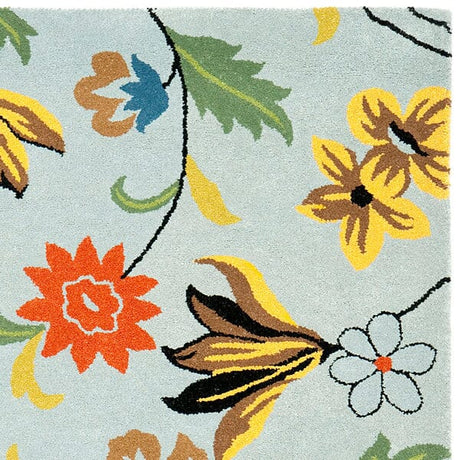 Safavieh Soho Soh736B Blue / Multi Rugs.