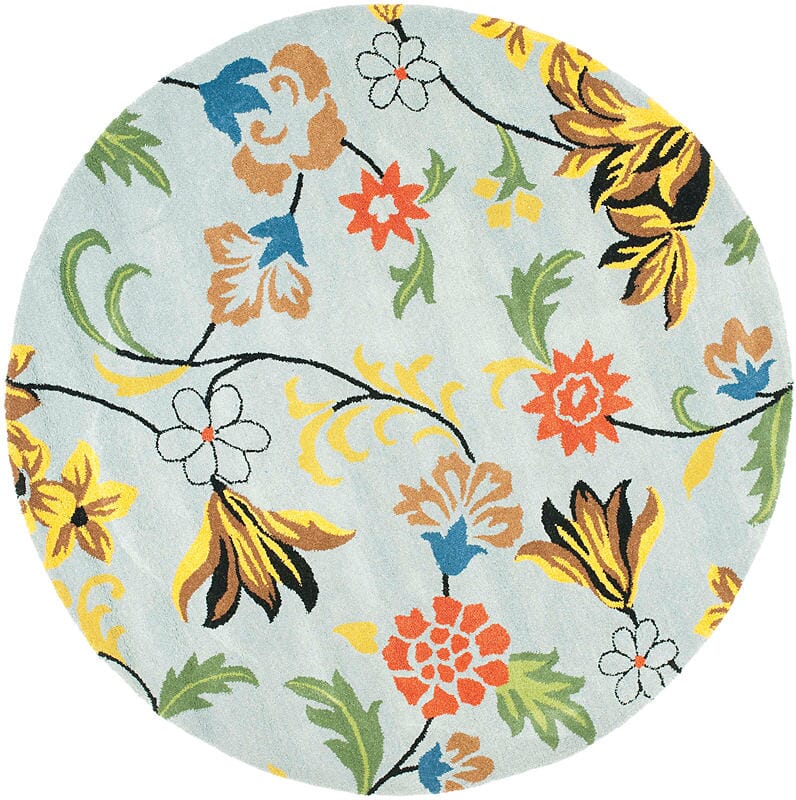 Safavieh Soho Soh736B Blue / Multi Rugs.