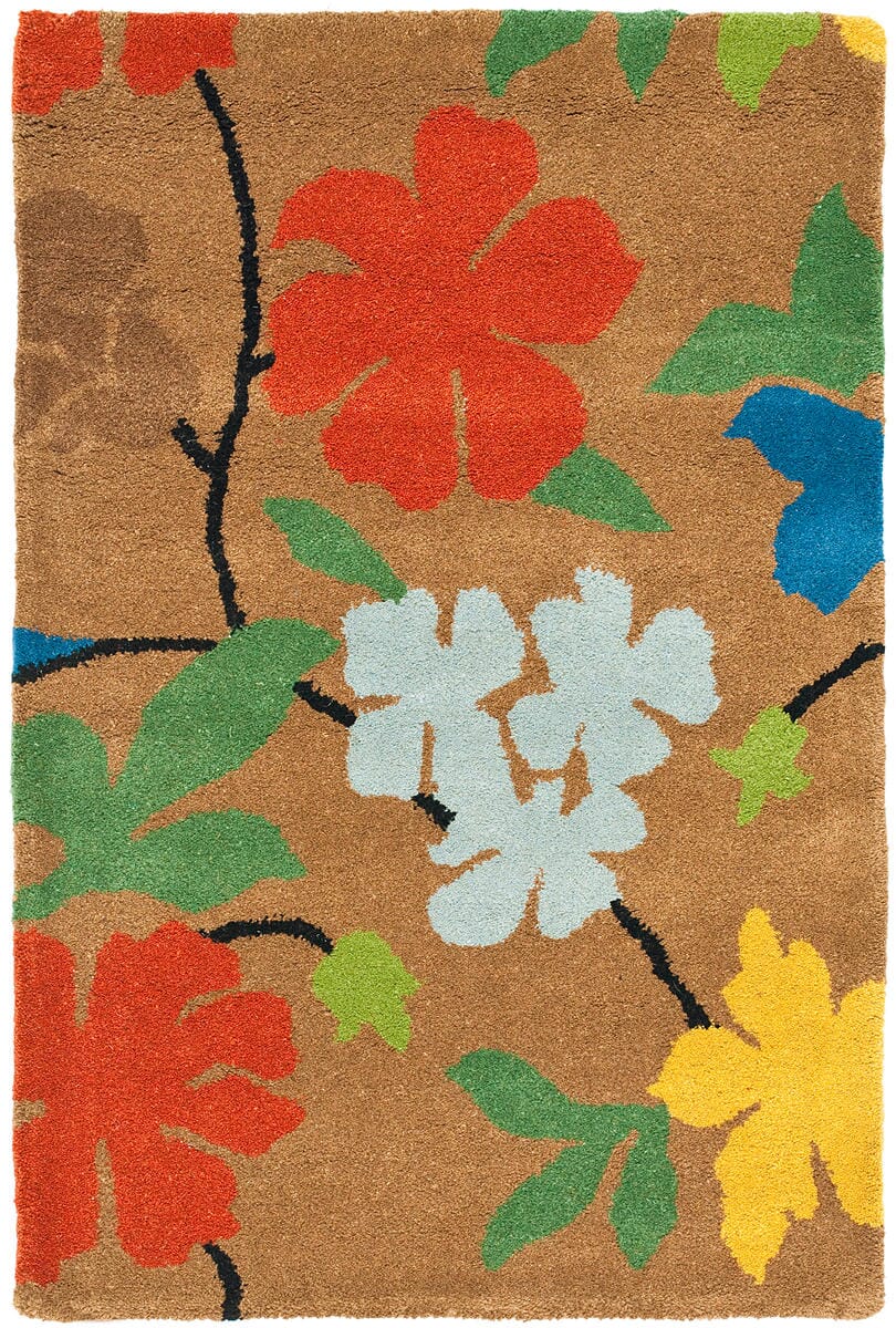 Safavieh Soho Soh737A Brown / Multi Floral / Country Area Rug