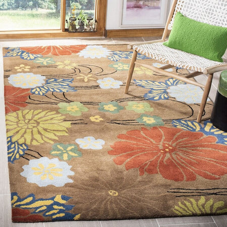 Safavieh Soho Soh738A Brown / Multi Rugs.