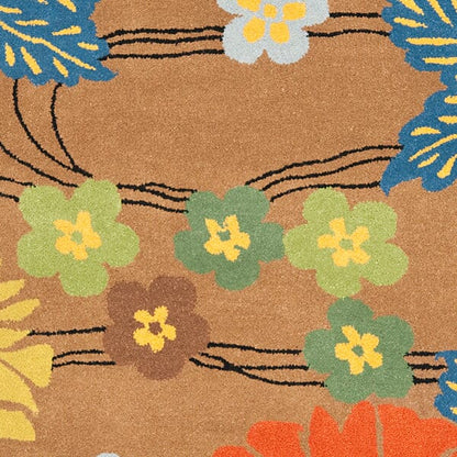 Safavieh Soho Soh738A Brown / Multi Floral / Country Area Rug