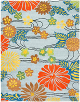 Safavieh Soho Soh738B Blue / Multi Rugs.