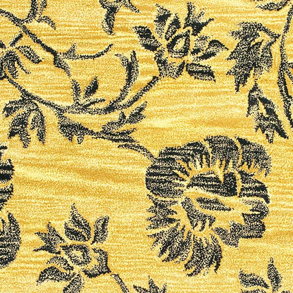 Safavieh Soho Soh742A Gold / Black Floral / Country Area Rug