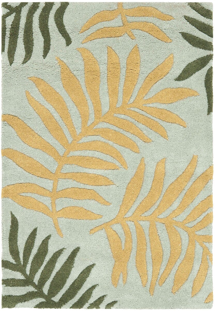 Safavieh Soho Soh744B Light Blue / Multi Tropical Area Rug