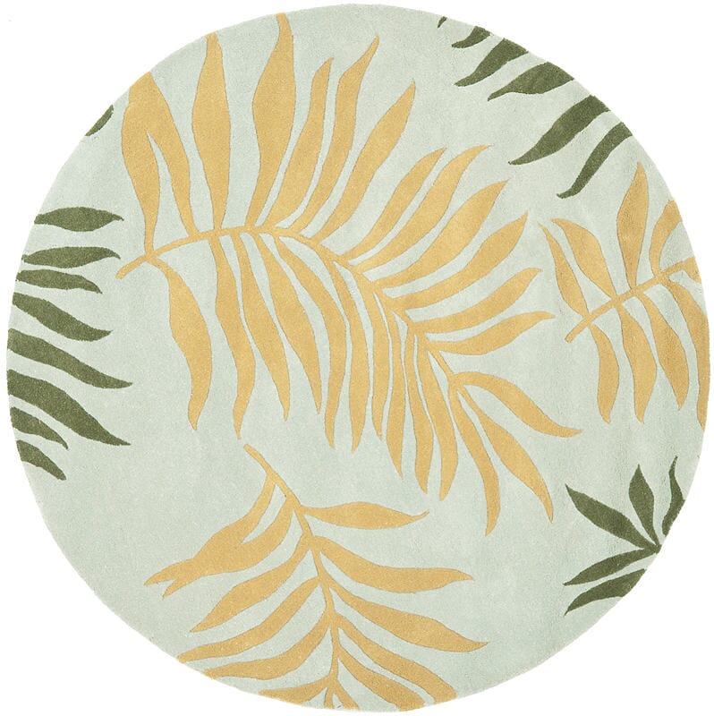 Safavieh Soho Soh744B Light Blue / Multi Tropical Area Rug