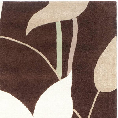 Safavieh Soho Soh746D Dark Brown / Multi Floral / Country Area Rug