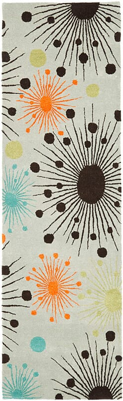 Safavieh Soho Soh747C Light Blue / Multi Rugs.