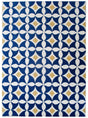 Safavieh Soho Soh750A Ivory / Blue Rugs.