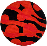 Safavieh Soho soh755a Black / Red Rugs.