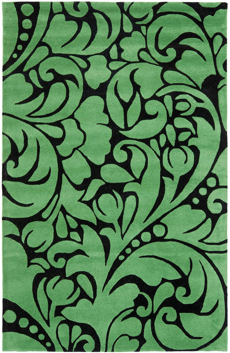 Safavieh Soho Soh759B Black / Teal Rugs.