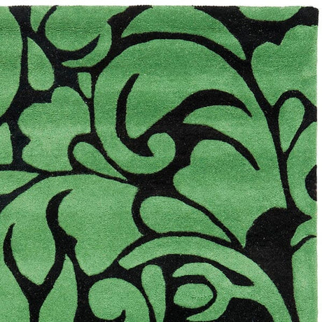 Safavieh Soho Soh759B Black / Teal Rugs.