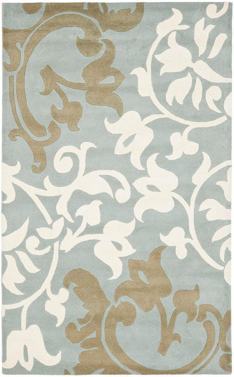 Safavieh Soho Soh760B Blue / Multi Rugs.