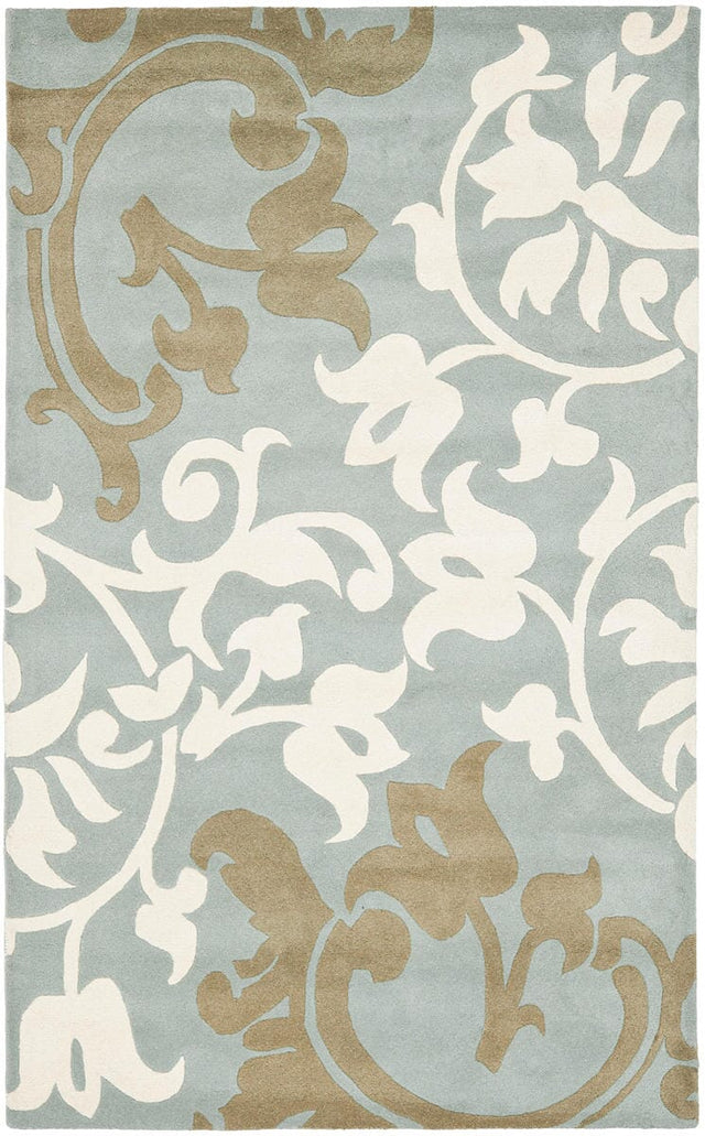 Safavieh Soho Soh760B Blue / Multi Rugs.