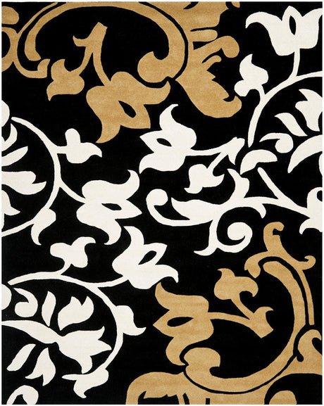 Safavieh Soho Soh760C Black / Multi Rugs.