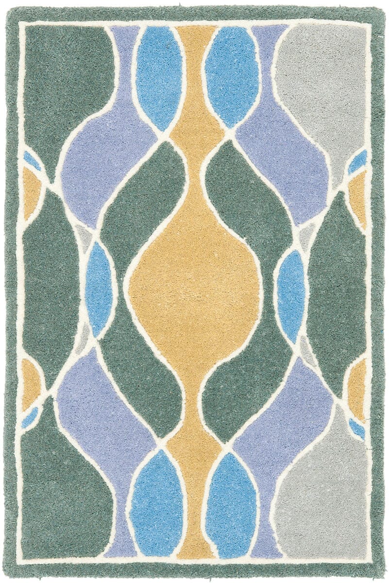 Safavieh Soho Soh762A Multi Geometric Area Rug