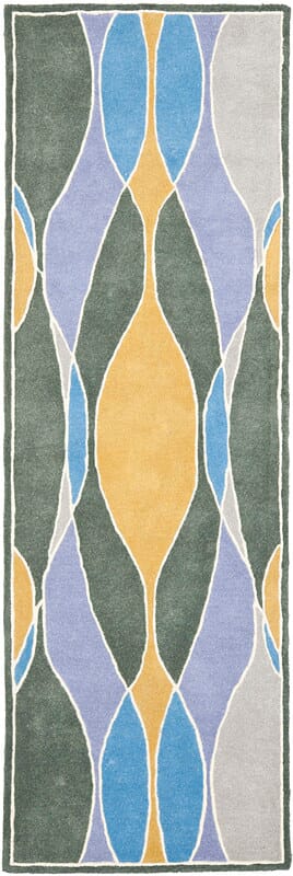 Safavieh Soho Soh762A Multi Geometric Area Rug