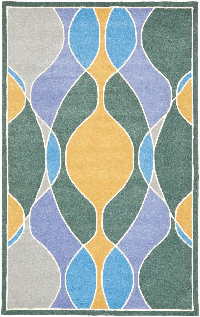 Safavieh Soho Soh762A Multi Geometric Area Rug