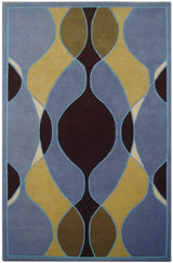 Safavieh Soho Soh762B Blue / Multi Rugs.