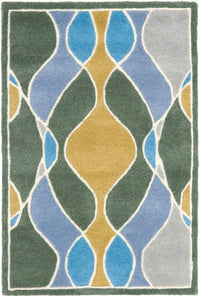 Safavieh Soho Soh762C Grey / Multi Geometric Area Rug