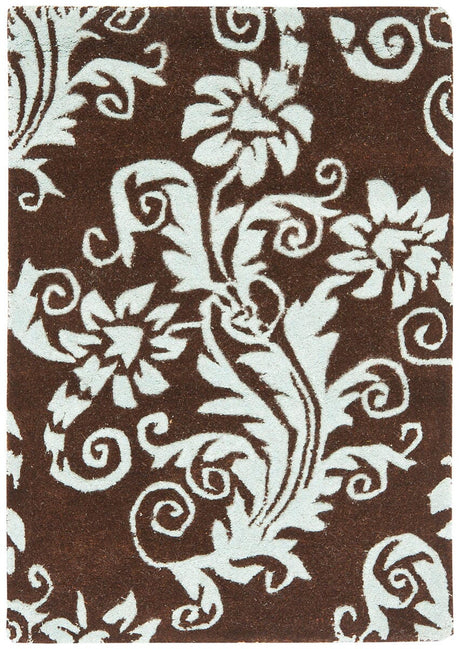 Safavieh Soho Soh765B Brown / Blue Rugs.