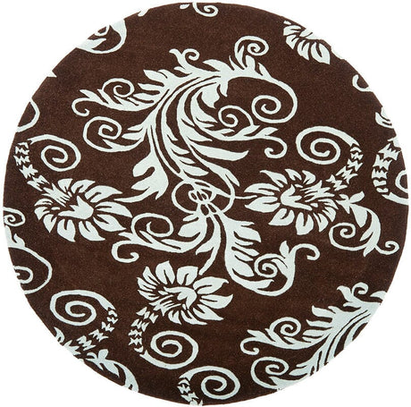 Safavieh Soho Soh765B Brown / Blue Rugs.