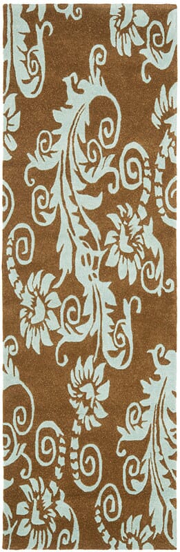 Safavieh Soho Soh765C Light Brown / Blue Rugs.
