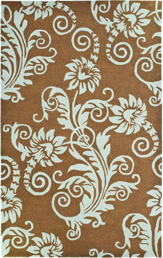 Safavieh Soho Soh765C Light Brown / Blue Rugs.