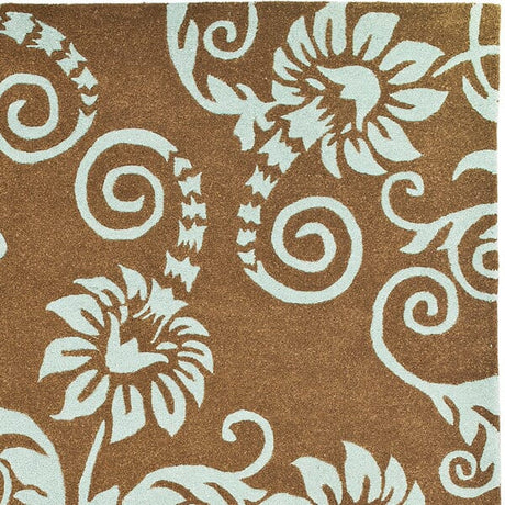 Safavieh Soho Soh765C Light Brown / Blue Rugs.
