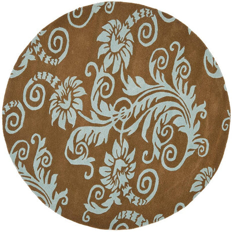 Safavieh Soho Soh765C Light Brown / Blue Rugs.