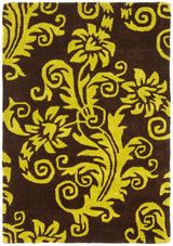 Safavieh Soho Soh765D Brown / Green Rugs.
