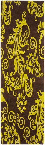 Safavieh Soho Soh765D Brown / Green Rugs.