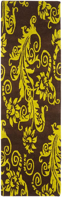 Safavieh Soho Soh765D Brown / Green Rugs.