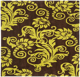 Safavieh Soho Soh765D Brown / Green Rugs.