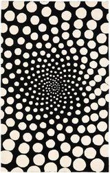 Safavieh Soho Soh766B Black / Ivory Rugs.
