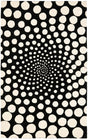 Safavieh Soho Soh766B Black / Ivory Rugs.