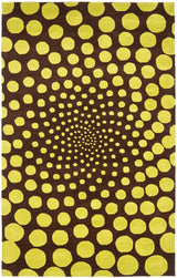 Safavieh Soho Soh766C Brown / Green Rugs.