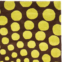 Safavieh Soho Soh766C Brown / Green Geometric Area Rug