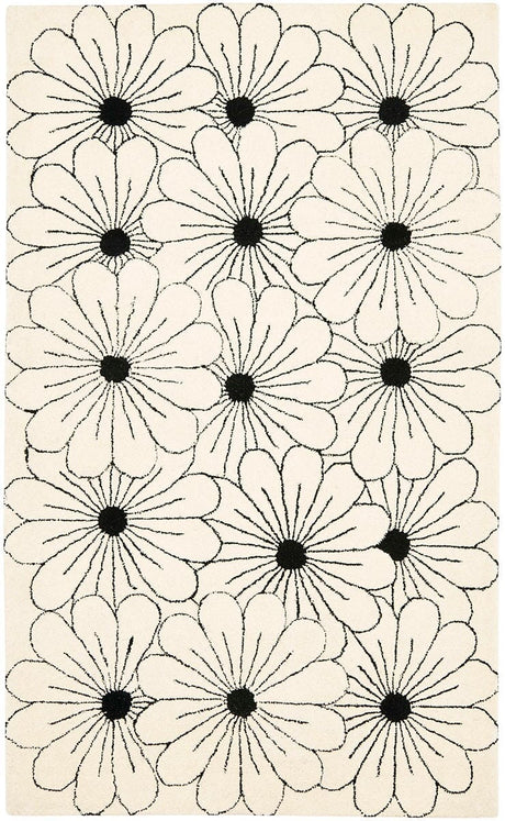 Safavieh Soho Soh768B Ivory / Black Rugs.