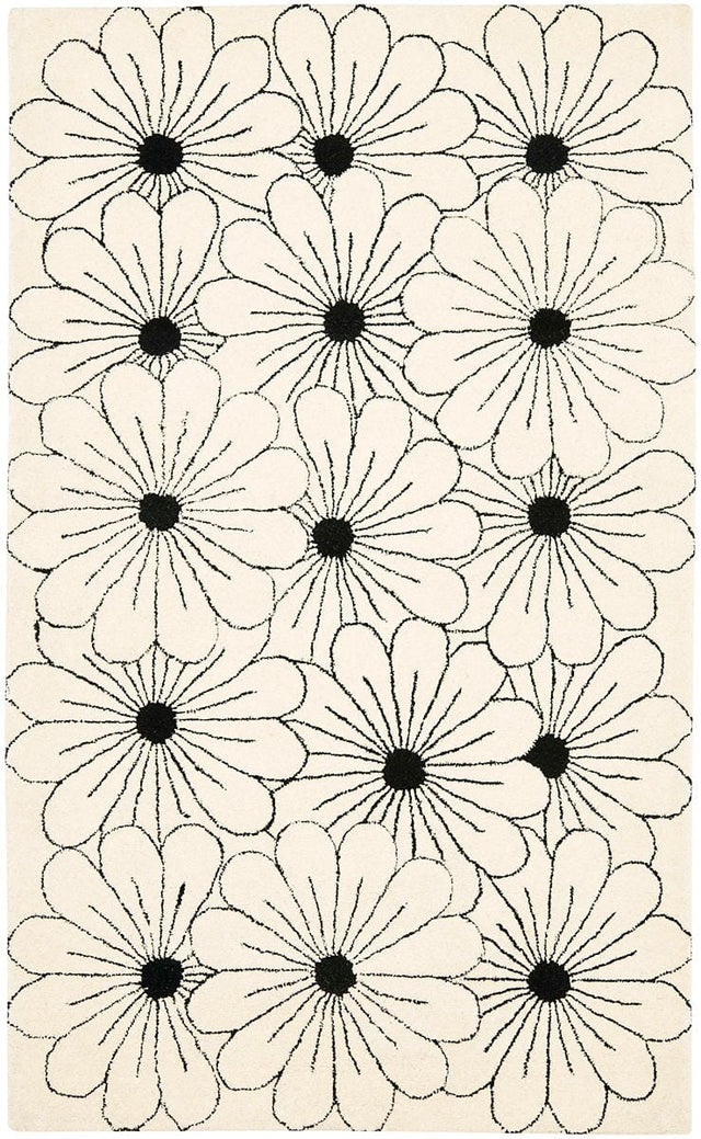 Safavieh Soho Soh768B Ivory / Black Rugs.