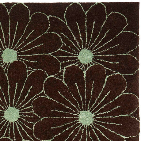 Safavieh Soho Soh768C Brown / Teal Rugs.